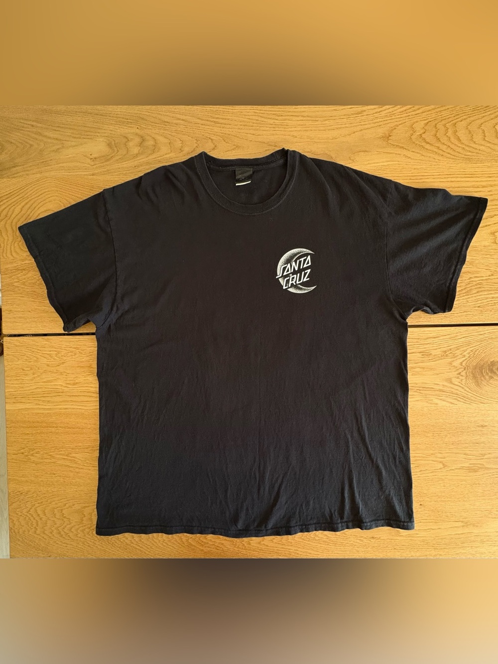 Santa Cruz Screaming Hand T-Shirt Men 2XL Black Short Sleeve Skate Graphic
